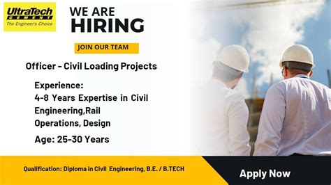 Job Opening In UltraTech Cement Limited