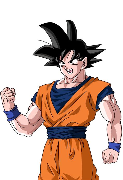 Goku Smiling Goku Son Goku Dragon Ball Z