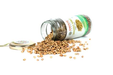 Organic Coriander Whole 50 GMS Induz Fresh Natural Induz