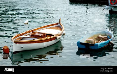 Two Small Boats Stock Photo Alamy