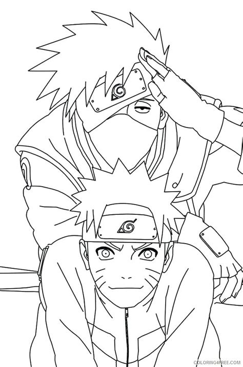 Kakashi Hatake Coloring Pages At Getdrawings Free Download