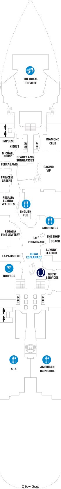 Royal Caribbean Quantum Of The Seas Deck Plans Ship Layout Staterooms