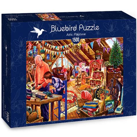 Bluebird Puzzle Pcs Steve Crisp Attic Playtime Oddo Igra Ke