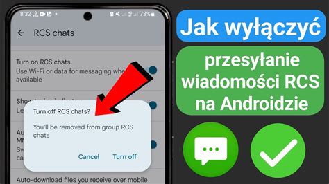 Jak wyłączyć przesyłanie wiadomości RCS na Androidzie nowe 2023 ৷