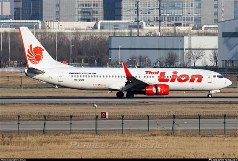 HS LGO Thai Lion Air Boeing 737 8GP WL Photo By ZhiC Li ID 1576998