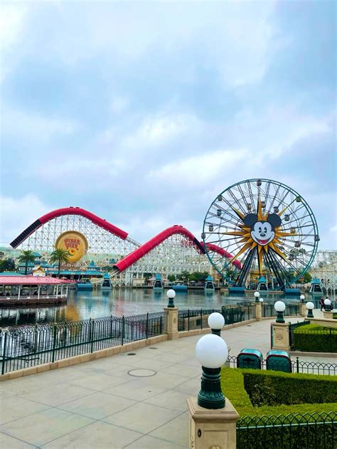 Disneys California Adventure Pixar Pier Incredicoaster Mickeys Fun