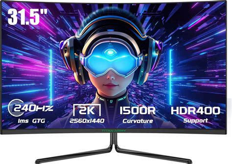 Amazon Titan Army Inch Hz P Gaming Monitor Curved K