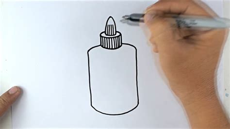 How To Draw Glue Coloring Pages Glue Kids Learn Drawing Art Colors