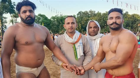 Baba Fareed Dinanagar Vs Pardeep Saplender Kushti Dangal Nurpur