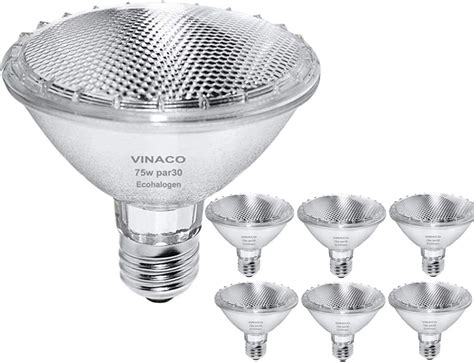 Par30 Short Neck 6 Pack Par30 75W 120V Flood Bulbs Par30 Dimmable