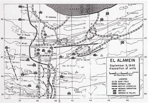 Maps - First Battle of El Alamein