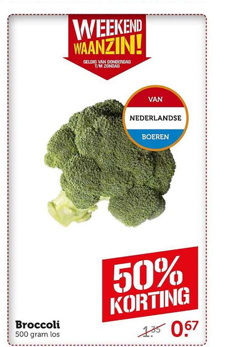 Broccoli Aanbieding Bij Coop Folders Nl