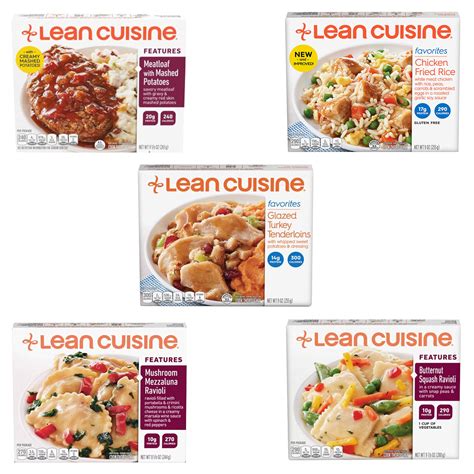 Buy Lean Cuisine Frozen Variety Meals Savory Meatloaf Chicken Fried