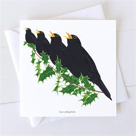 Four Calling Birds | Bird the Artist