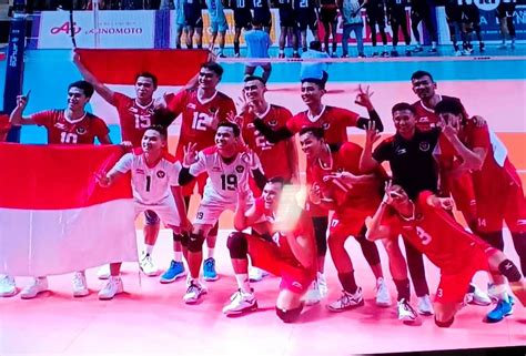 Tim Voli Putra Indonesia Lenggengkan Medali Emas Sea Games Koran