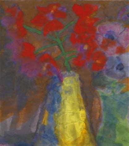 Rote Rispe Red Panicle By Emil Nolde On Artnet