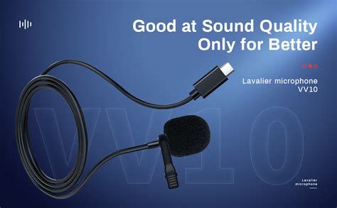 Amazon Lavalier Microphone USB C Lapel Video Recording Mic