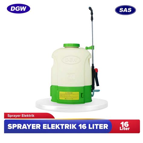 Jual Stok Terbatas Dgw Elektrik Knapsack Sprayer Liter Shopee