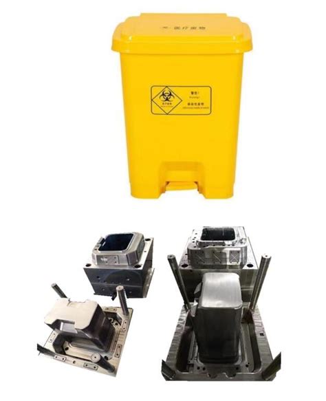 Hospital Use Medical Dustbin Trash Can Waste Bin Garbage Can Injection