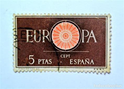 Sello Postal Espa A Ptas Europa Cept Comprar Sellos Europa