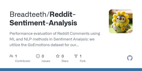 Github Breadteeth Reddit Sentiment Analysis Performance Evaluation