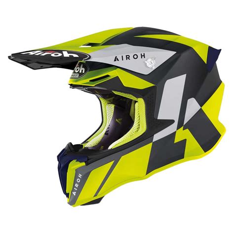 Airoh Casco Motocross Twist 2 0 Lift Amarillo Motardinn