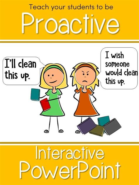 Being Proactive And Responsible Interactive Powerpoint Leader In Me