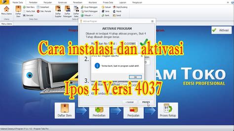 Instalasi Dan Aktivasi Ipos Versi Youtube