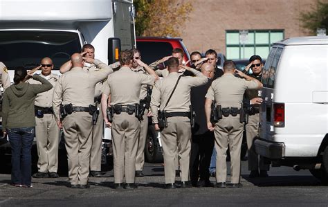 Three Suspects Arrested In Shooting Death Of Police Officer Las Vegas