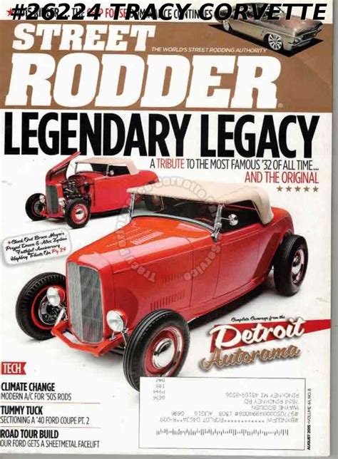 August Street Rodder Bruce Meyer Ford Highboy Roadster