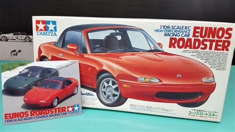 Tamiya M 02M Eunos Roadster MAZDA 1 10 Rc Unboxing And Assembly Kit