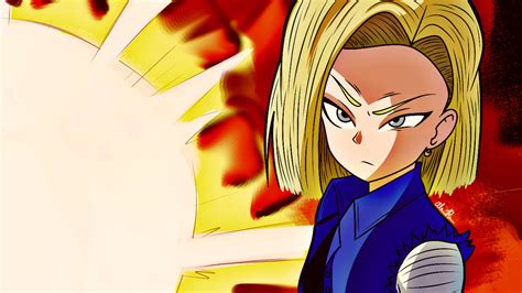 Android 18 Is A Badass By Aroyaljoke On Deviantart