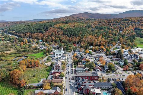 Towns In Vermont That Have The Best Main Streets Worldatlas