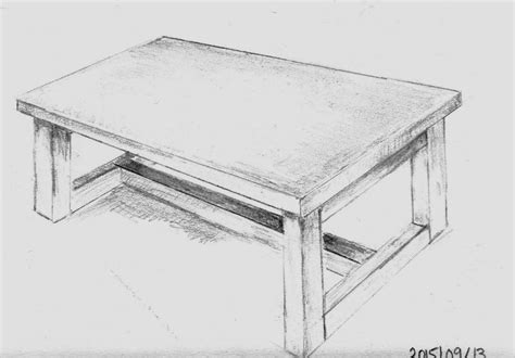 Table Perspective Drawing at PaintingValley.com | Explore collection of ...