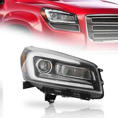 Hid Headlight Lamp W Led Drl For Gmc Acadia Passenger Right