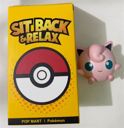 Pokemon Sit Back And Relax Series Jiggypuff Hobbies And Toys Toys