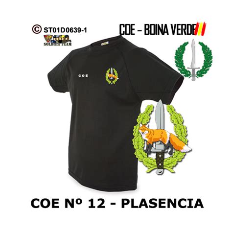 Camiseta COE 12 Plasencia Boina Verde TotemTeams