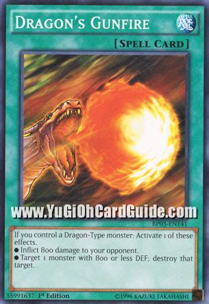 Yu Gi Oh Dragon S Gunfire