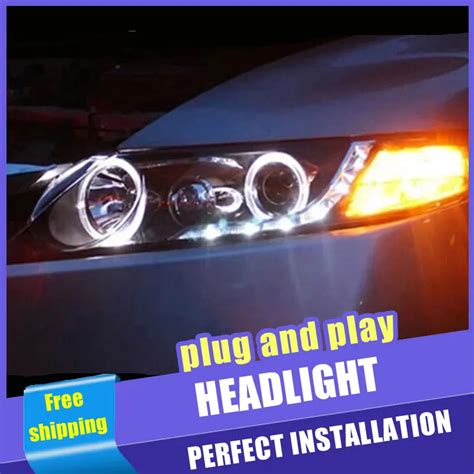 2PCS Car Style LED Headlights For Honda Civic 2007 2011 For Civic Head