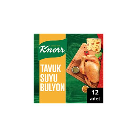 Knorr Tavuk Suyu Bulyon