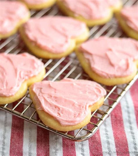 Best Valentine Sugar Cookies Recipe Creations By Kara