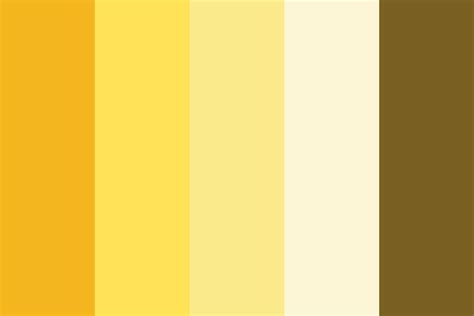 Goldenrod City Color Palette