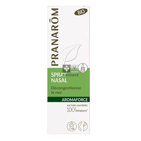 Pranarom Aromaforce Spray Nasal 15 Ml Lotion 5 Ml Prix Promo