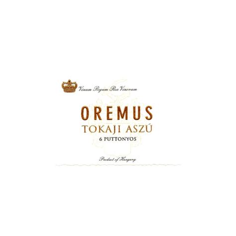 Oremus Tokaji Puttonyos Ml Medium Plus