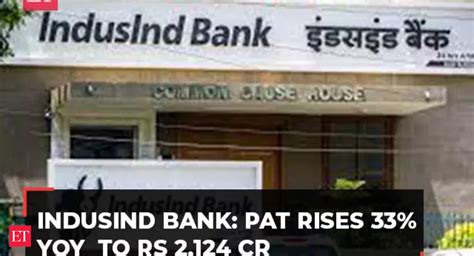 Indusind Bank Indusind Bank Q1 Pat Rises 33 Yoy To Rs 2124 Crore The Economic Times Video