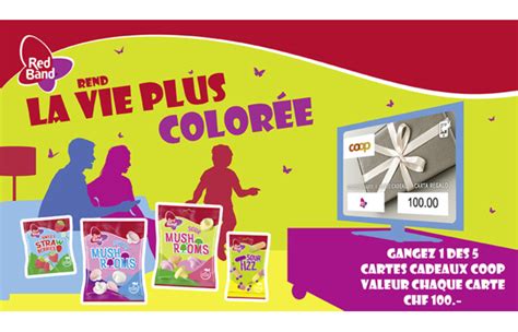 Concours Gagnez L Une Des 5 Cartes Cadeaux Coop D Une Valeur De CHF