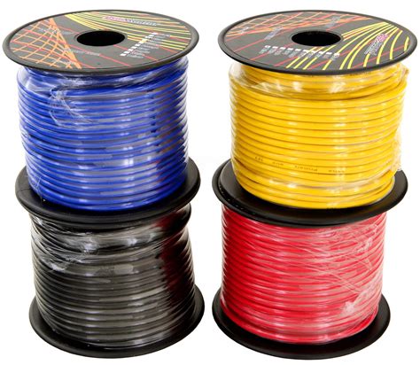 Buy Gs Power 14 Gauge 4 Color Pack In 100 Ft Roll 400 Feet Total