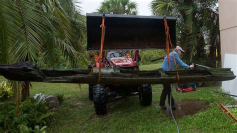 Wood From Canoe Unearthed By Irma Estimated To Be More Than 300 Years