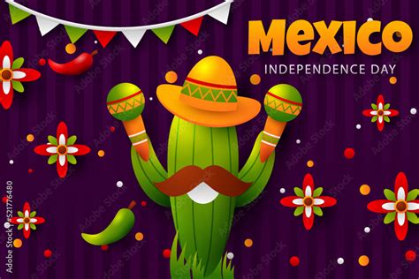 Mexico Independence Day Background Viva Mexico September 16