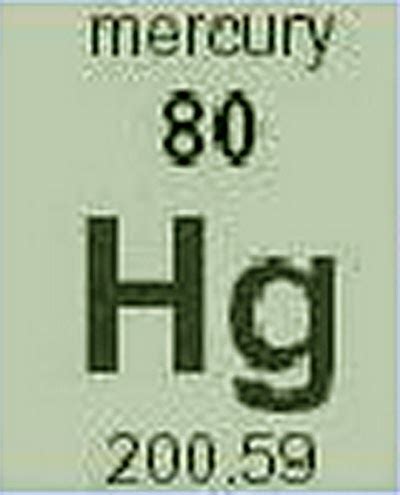 Mercury chemical element - facts about mercury element